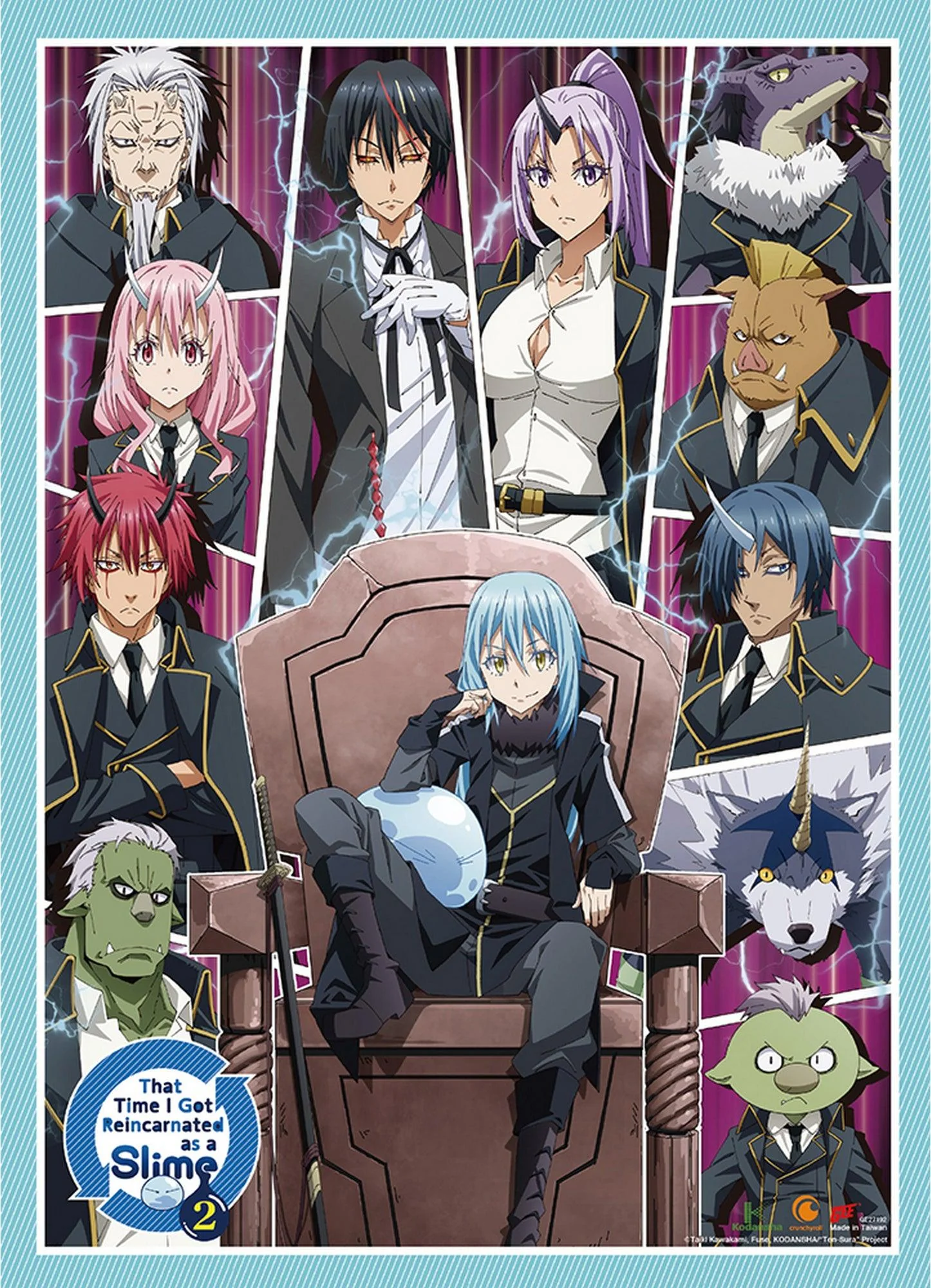 That Time I Got Reincarnated As A Slime S2 - Key Art #B Wall Scroll