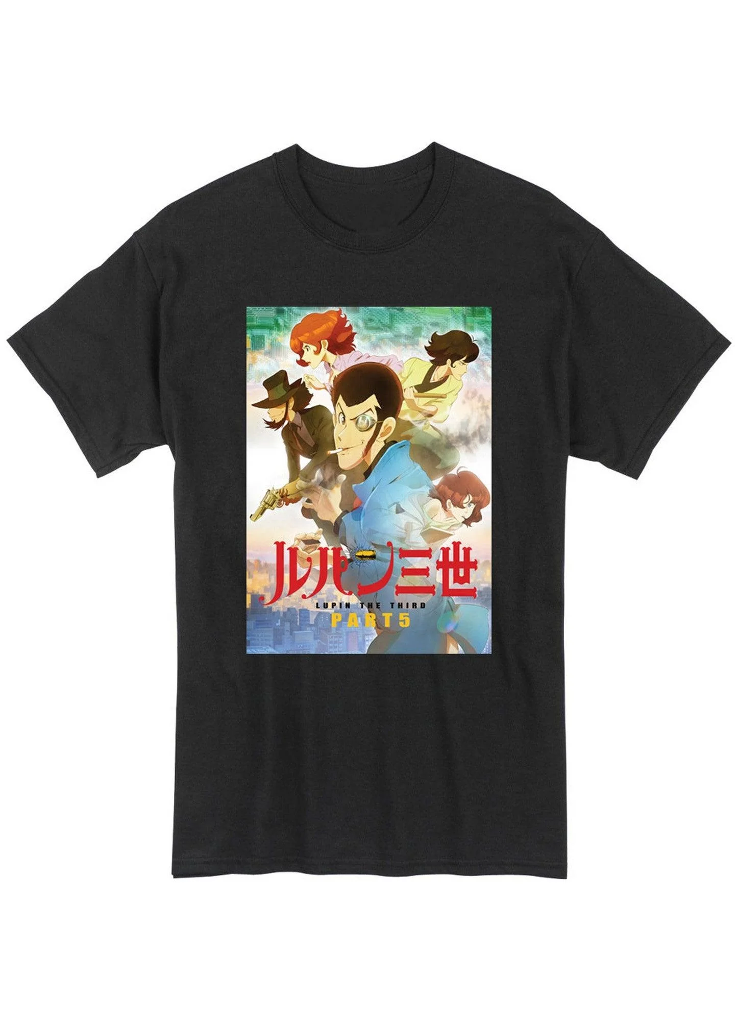 Lupin The Third Part 5 - Key Art Group Men's T-Shirt