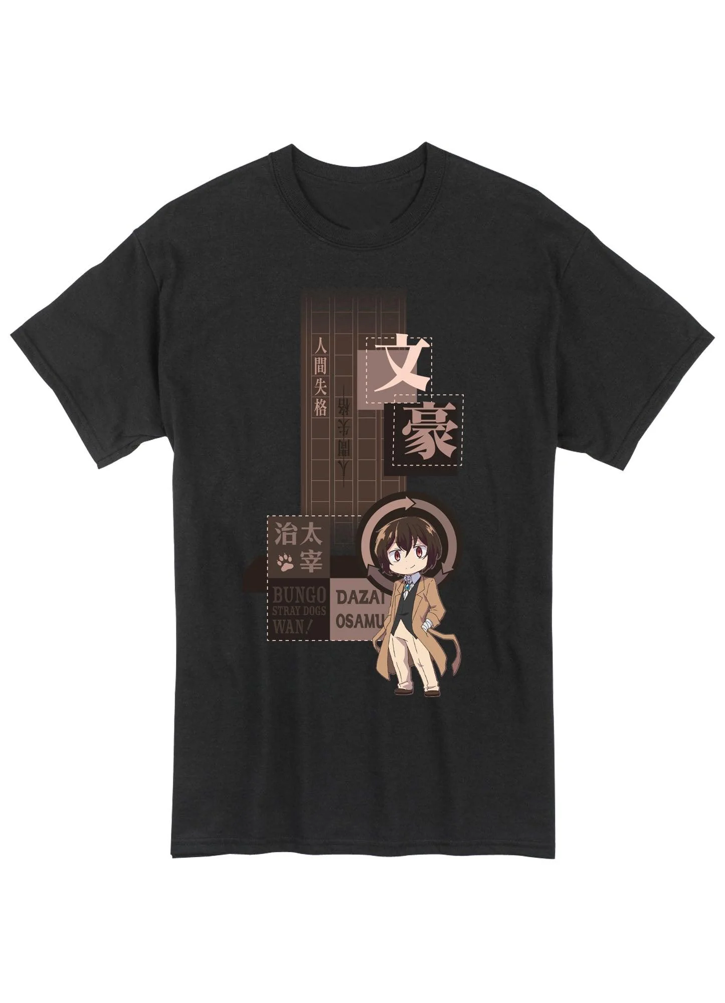 BUNGO STRAY DOGS WAN! - DAZAI OSAMU MEN'S T-SHIRT
