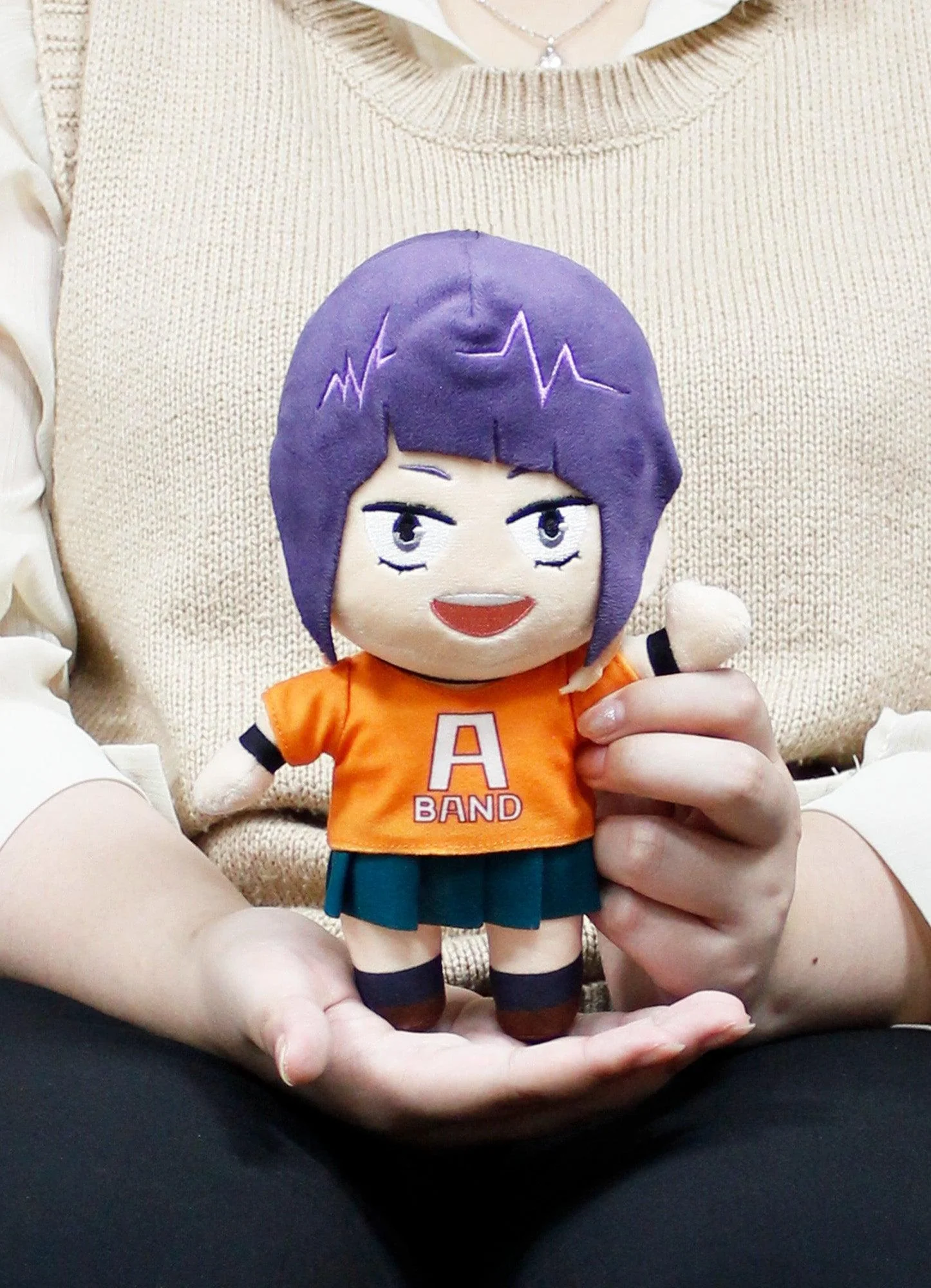 My Hero Academia S4 - Kyouka Jiro Class 1-A Band Ver Plush 8"H - Image 4