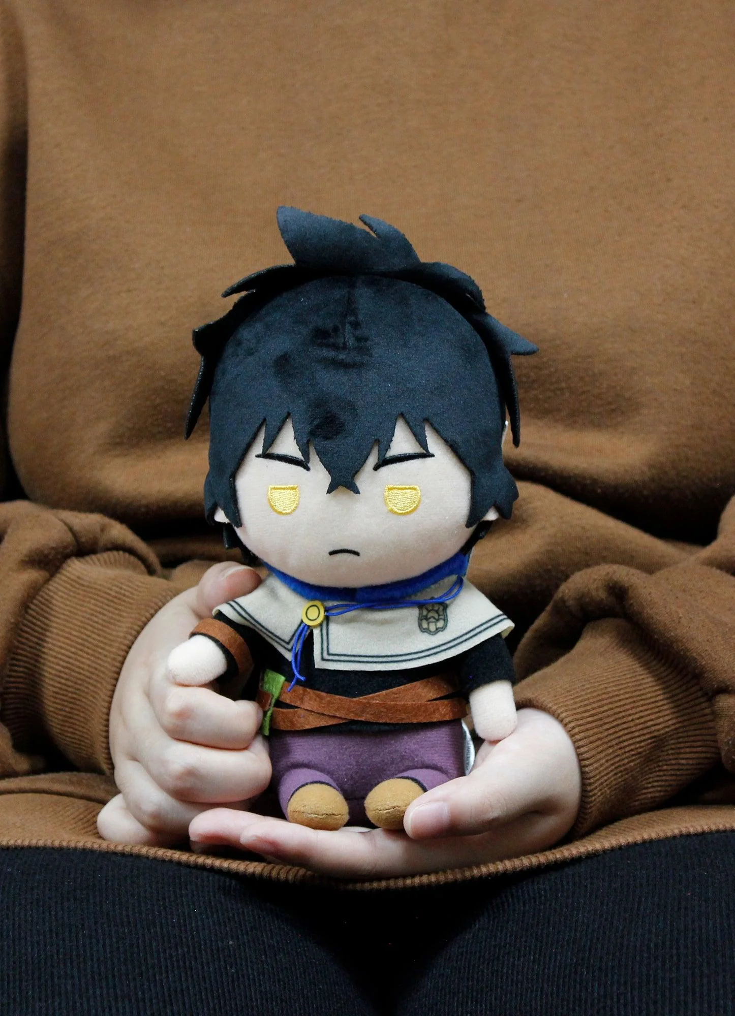 Black Clover - Yuno Sitting Pose Plush 6"H - Image 4