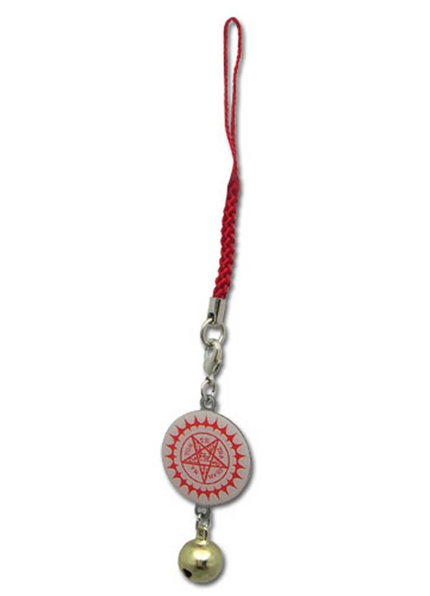 Black Butler - Pentagon Metal Cell Phone Strap