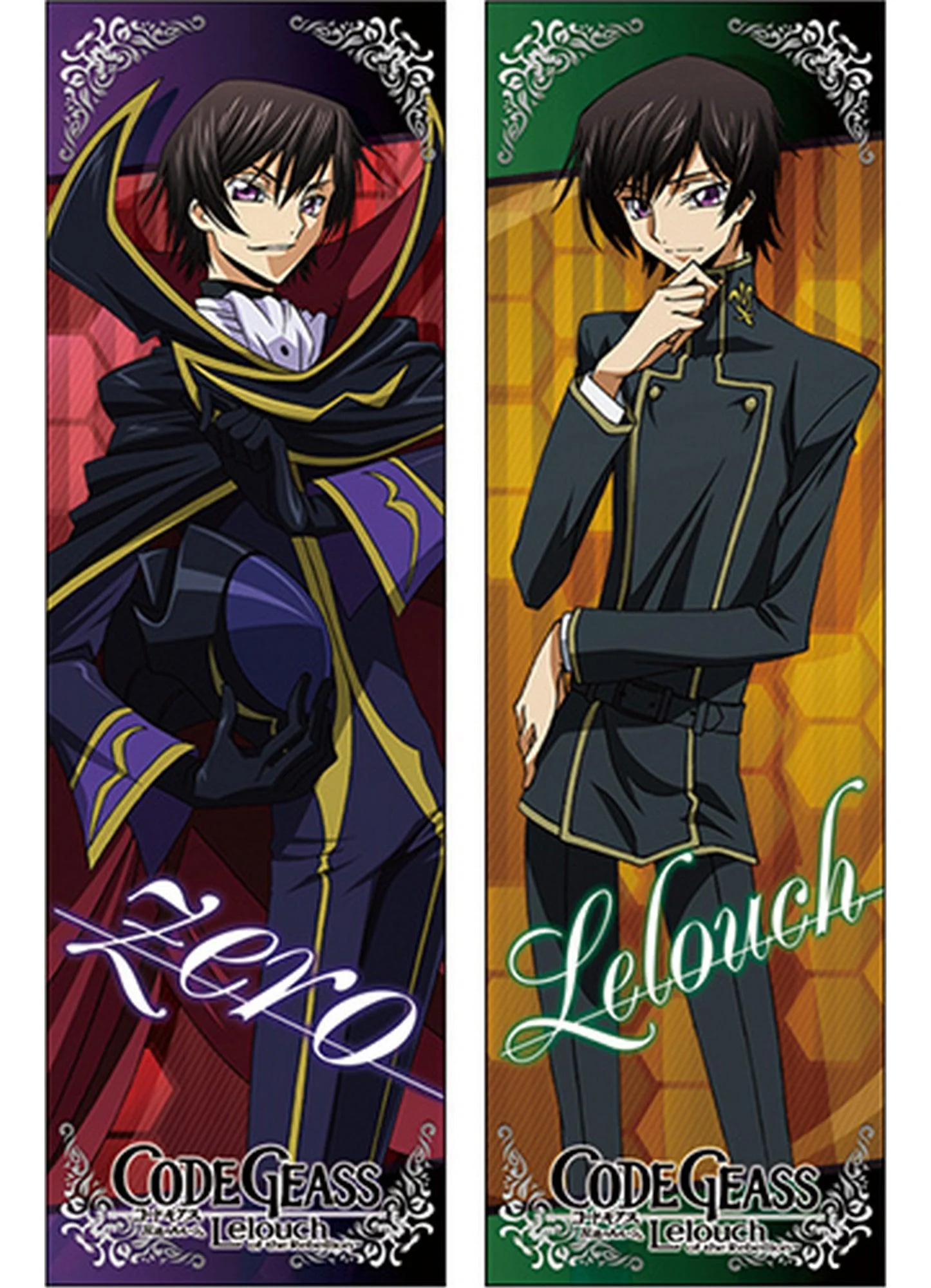 Code Geass S1 - Zero & Lelouch vi Britannia Body Pillow