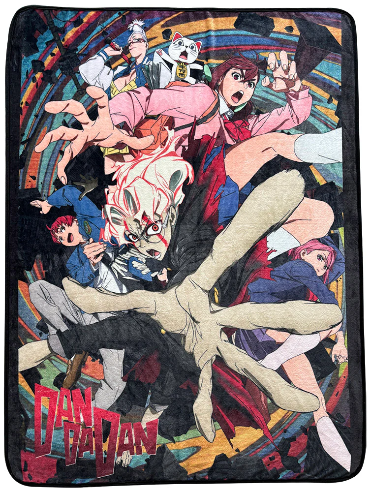 DAN DA DAN- TRANSFORM VISUAL THROW BLANKET