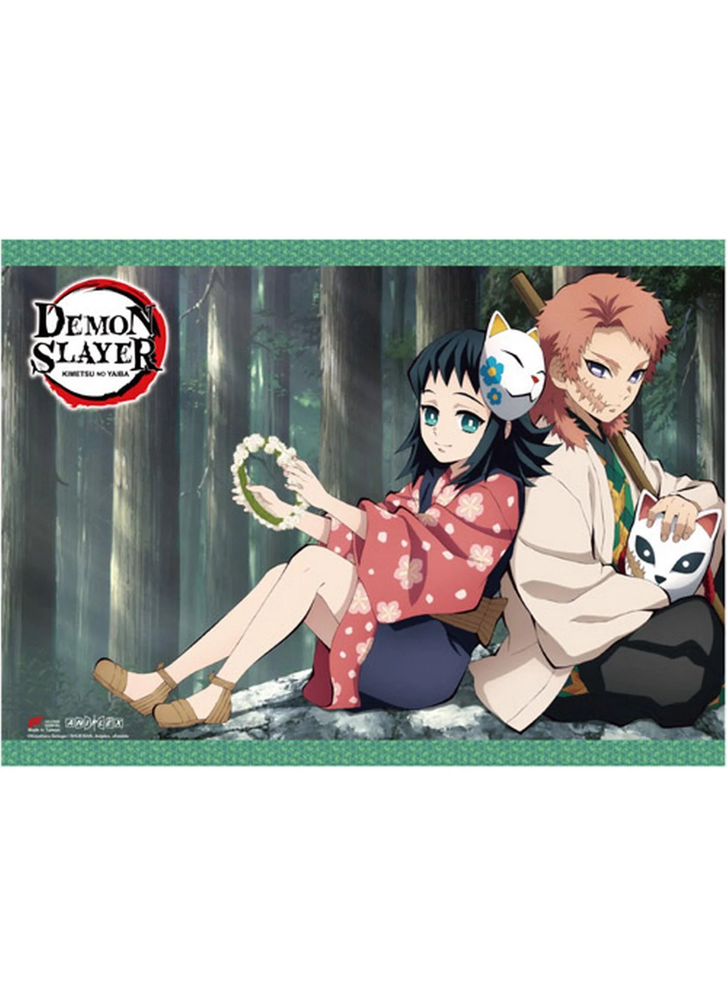 Demon Slayer - Sabito & Makomo Wall Scroll