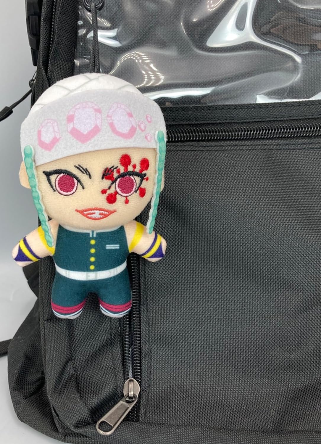 Demon Slayer - Tengen Uzui Mini Plush w/ Spring Hook 4.5" H - Image 4