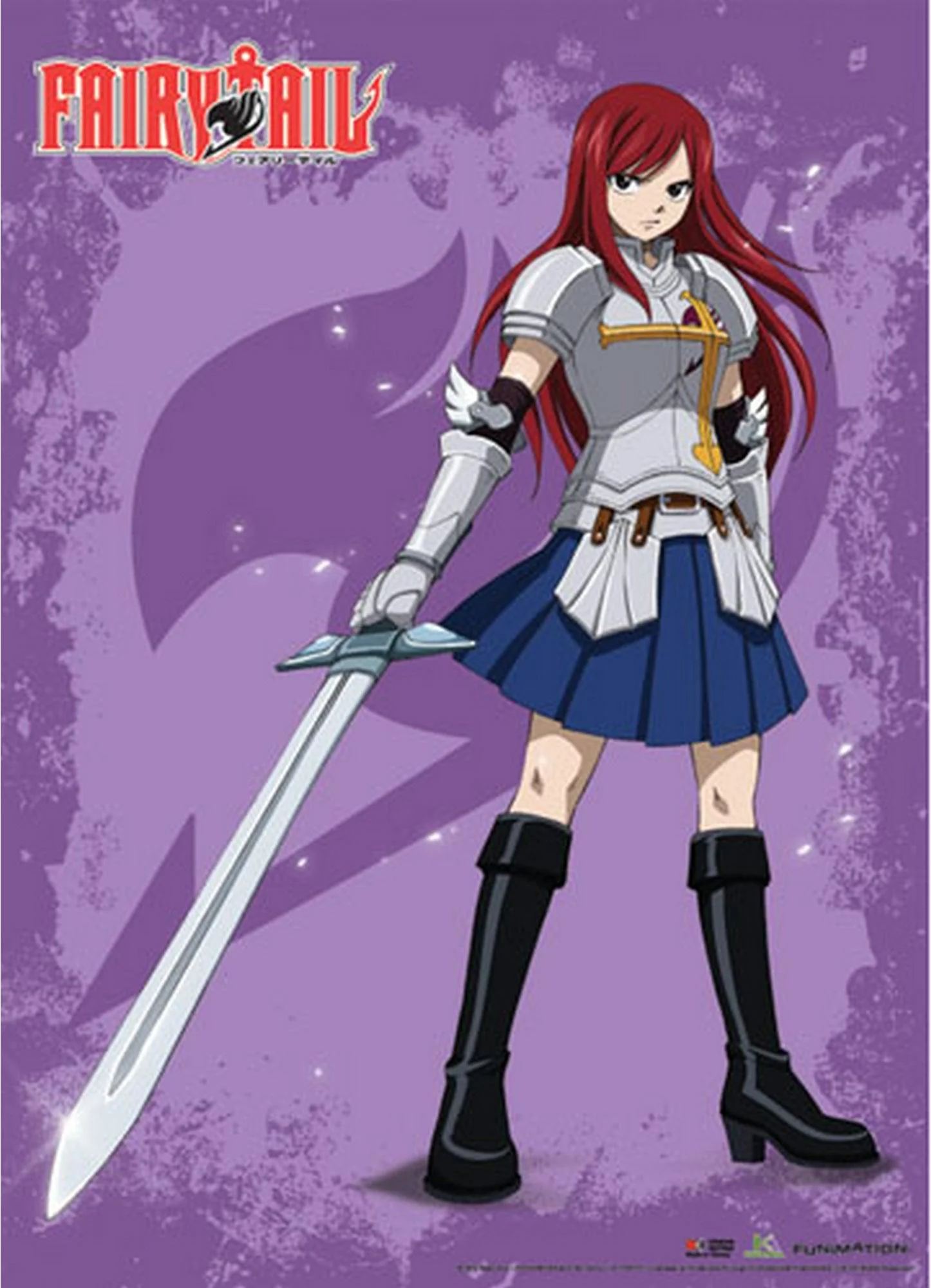 Fairy Tail - Erza Scarlet Single Shot Wall Scroll