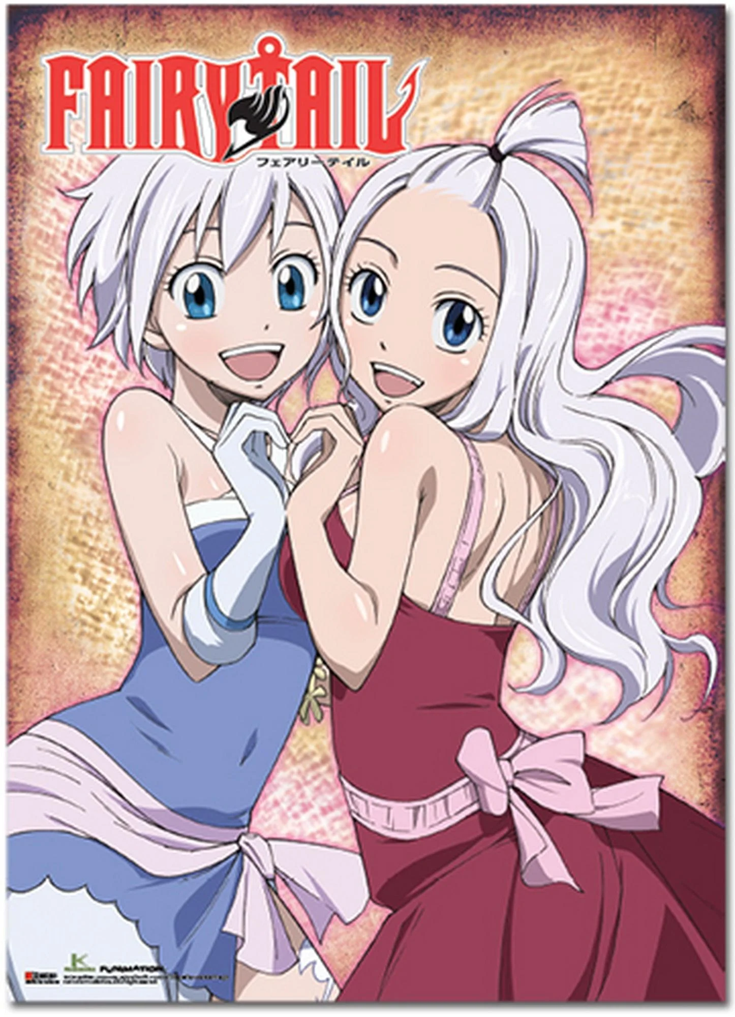 Fairy Tail - Mirajane Strauss And Lisanna Strauss Wall Scroll
