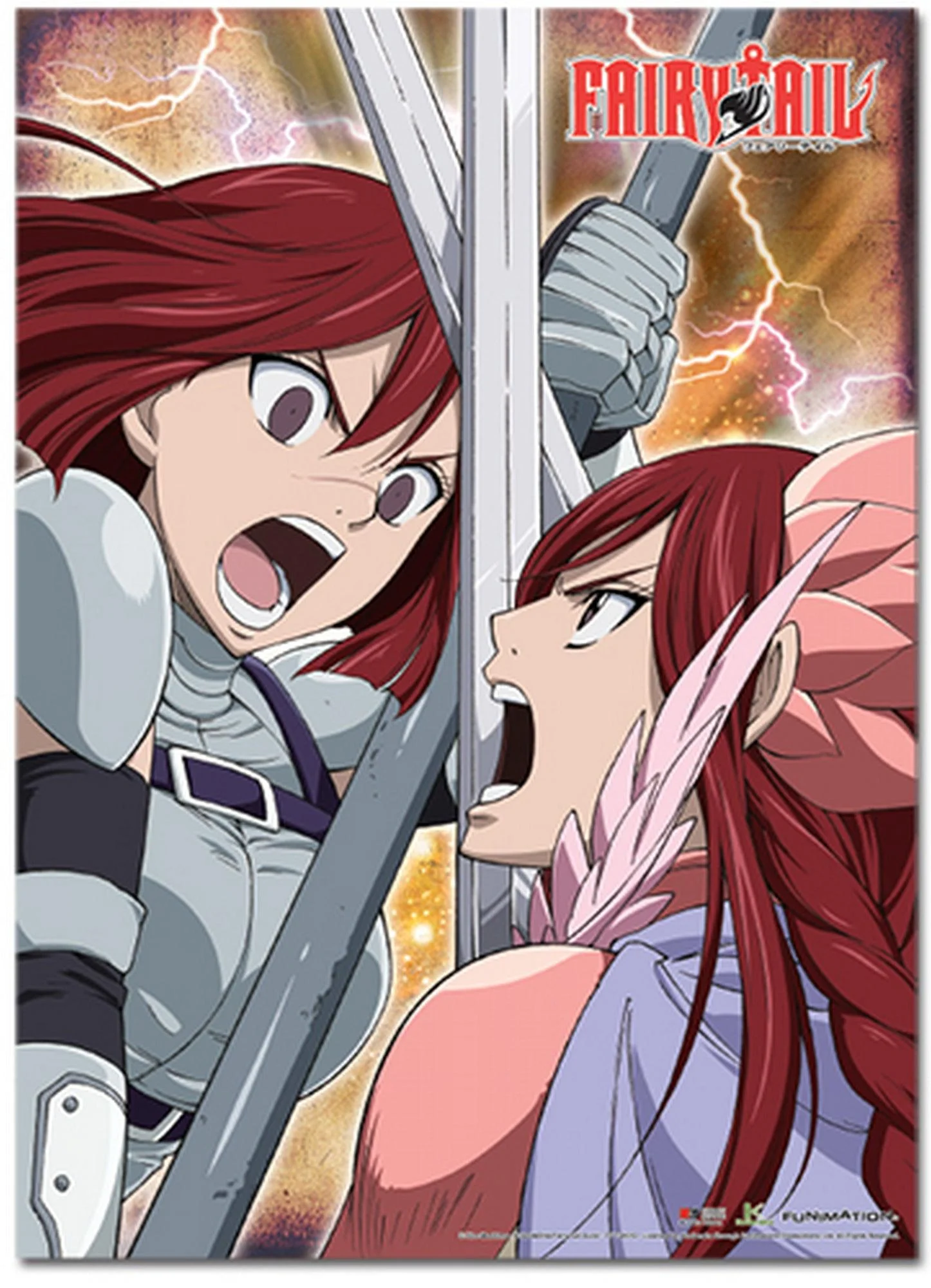 Fairy Tail S2 - Erza Scarlet Wall Scroll