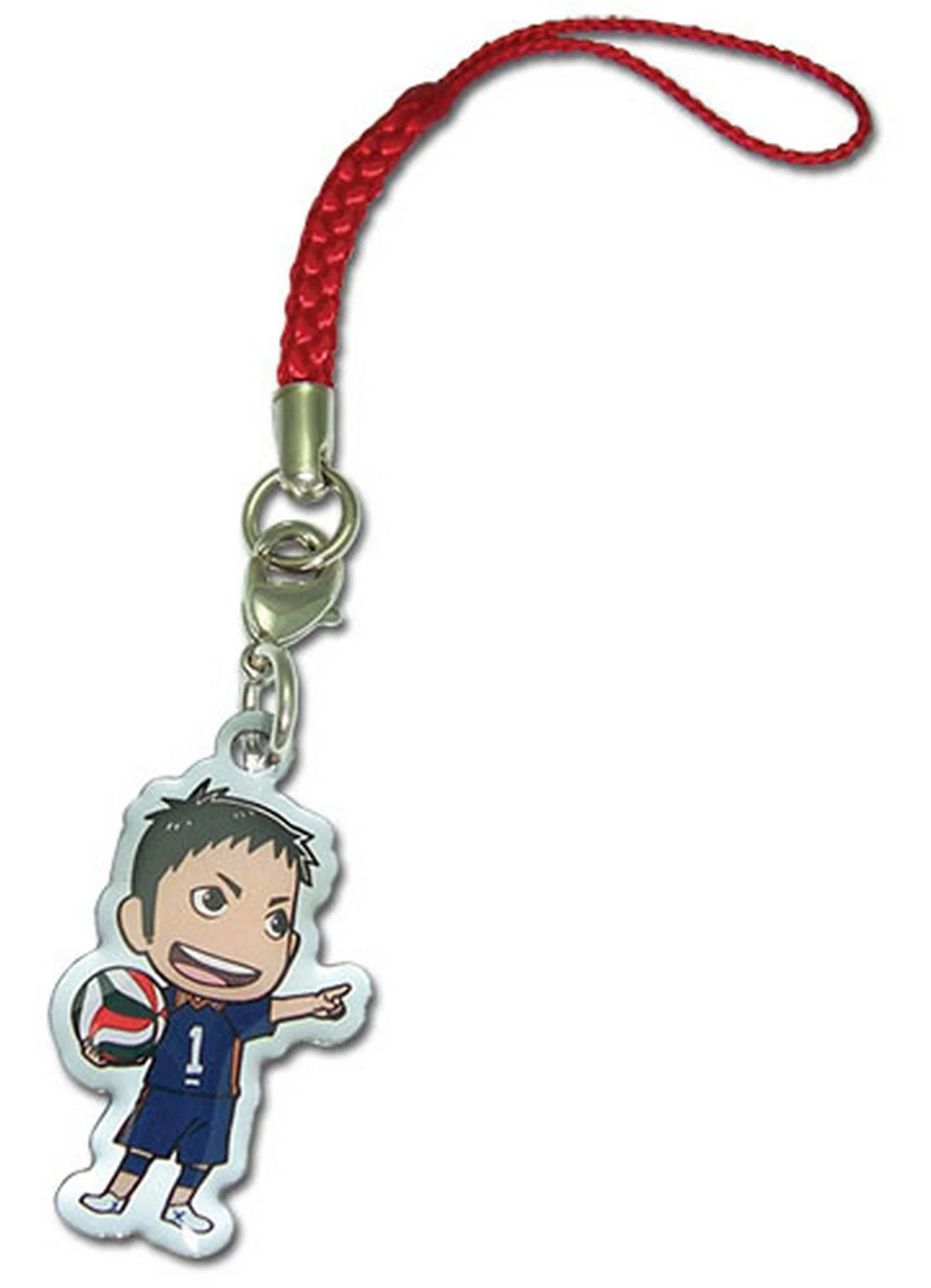 Haikyu!! - Daichi Sawamura Daichi Metal Cell Phone Charm