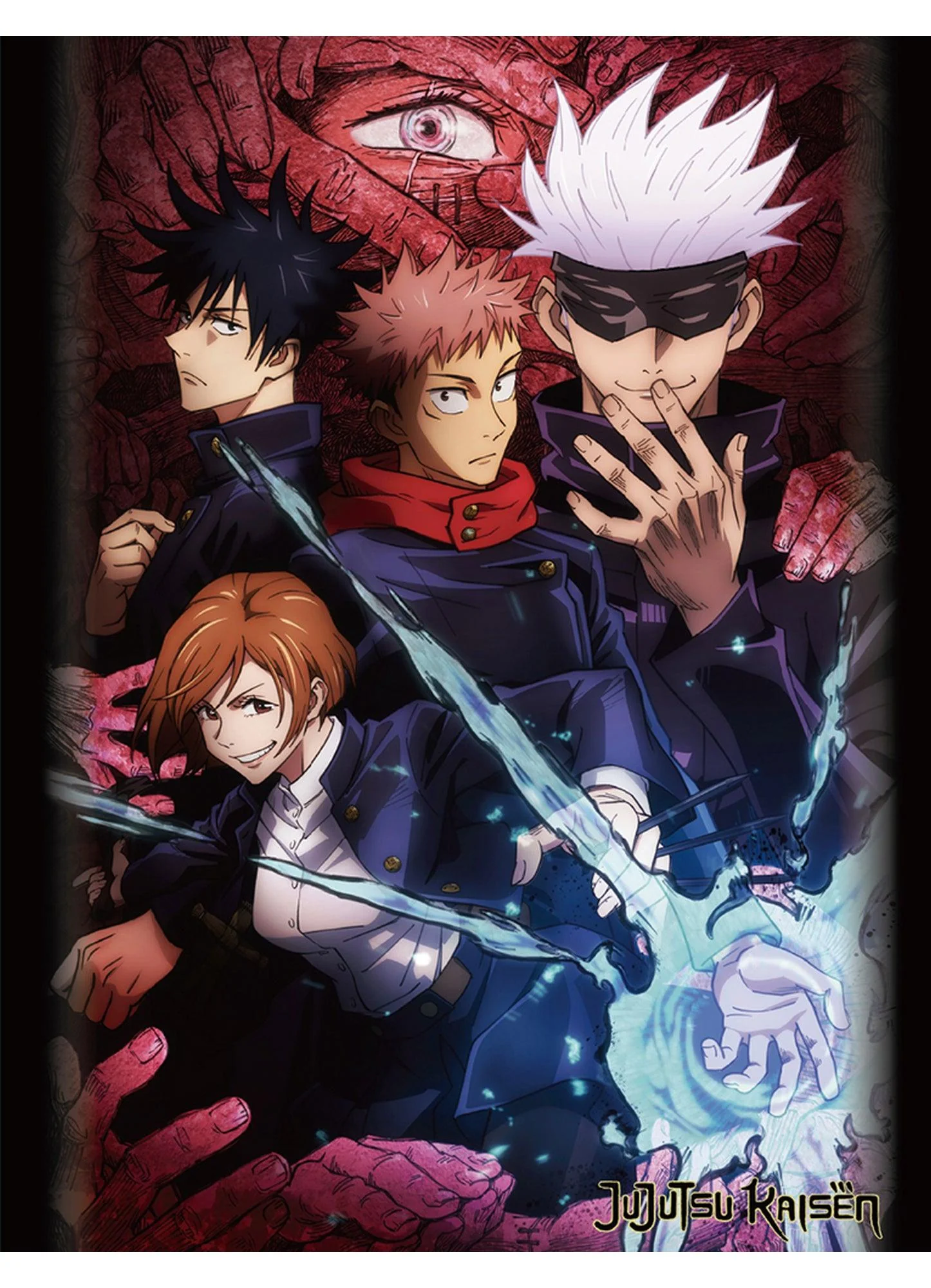 Jujutsu Kaisen - Key Art Sublimation Throw Blanket