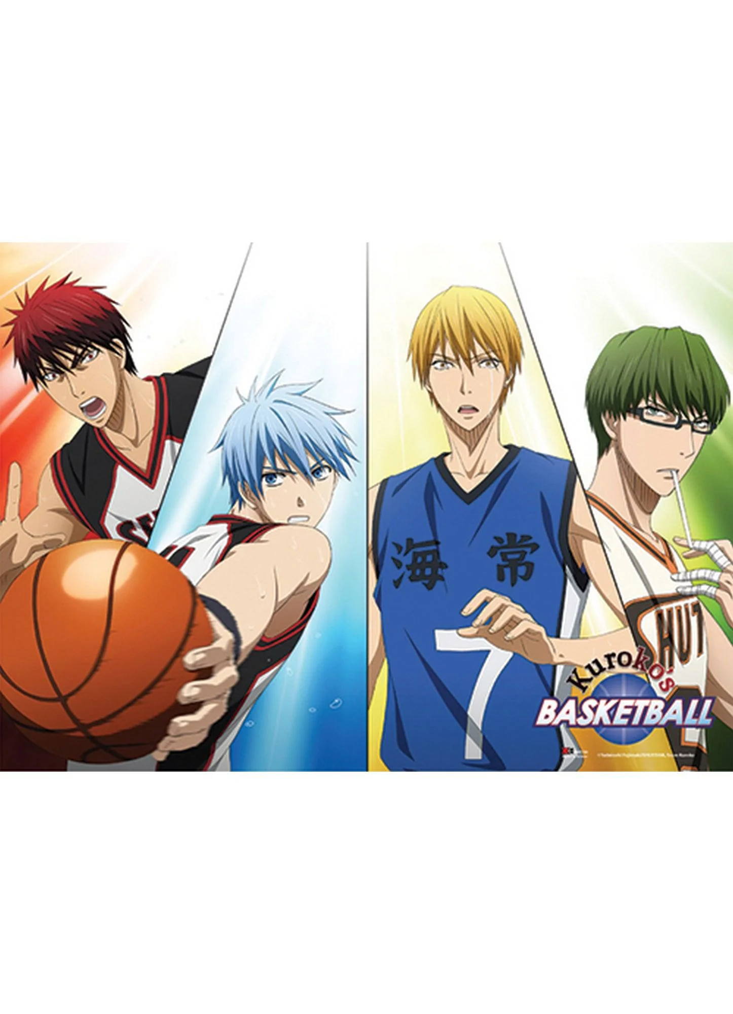 Kuroko's Basketball - 4 Color Background Special Edition Wall Scroll