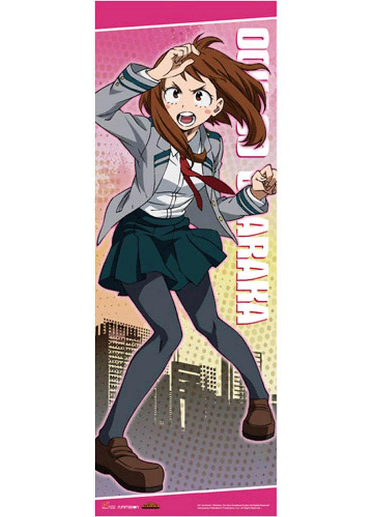 My Hero Academia - Ochaco Uraraka "Uravity" Uniform Human Size Se Wall Scroll