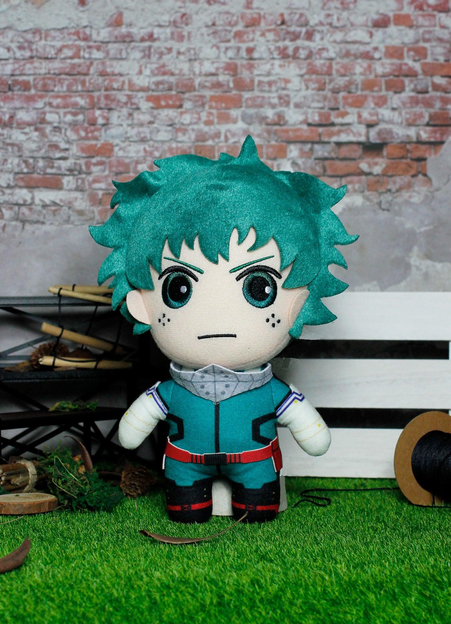 My Hero Academia S3 - Izuku Midoriya "Deku" Serious Face Plush 8"H - Image 4