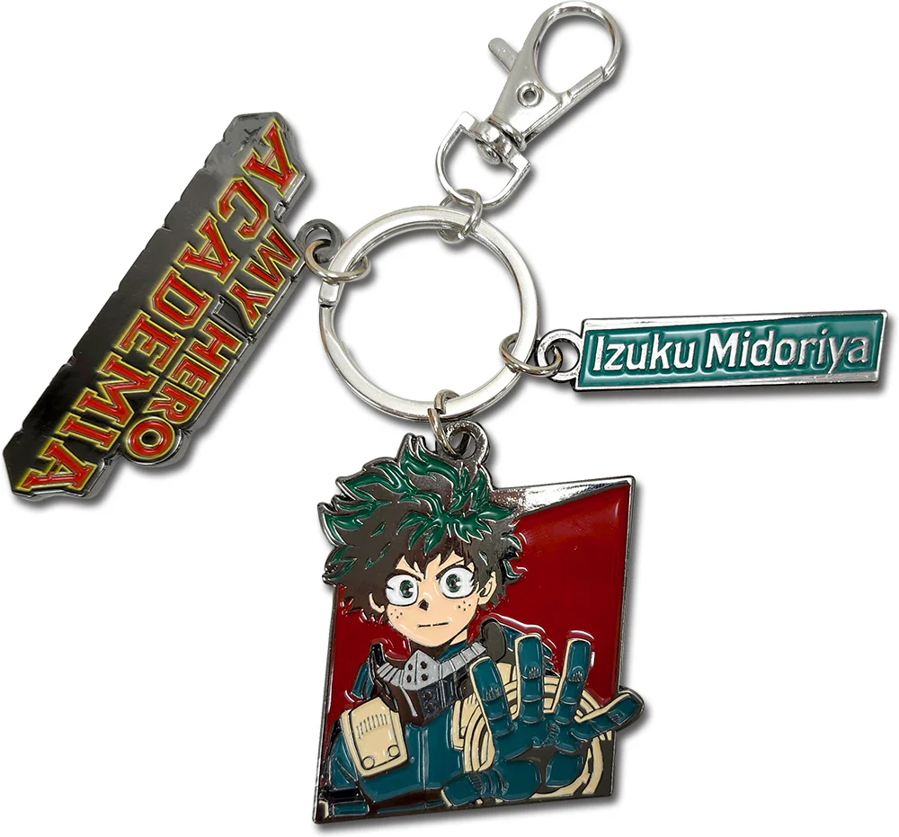 MY HERO ACADEMIA S6 - IZUKU MIDORIYA THREE CHARM KEYCHAIN