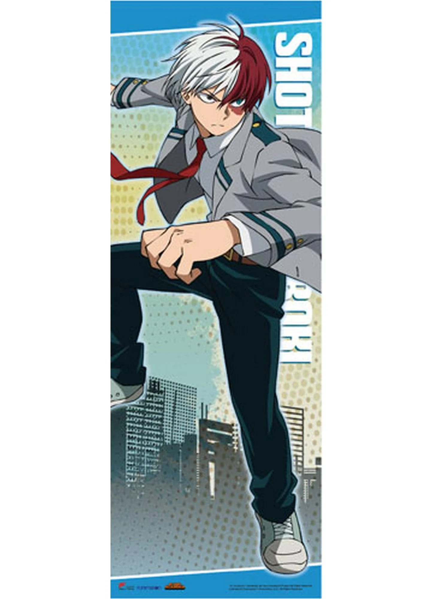 My Hero Academia - Shoto Todoroki Uniform Human Size Se Wall Scroll
