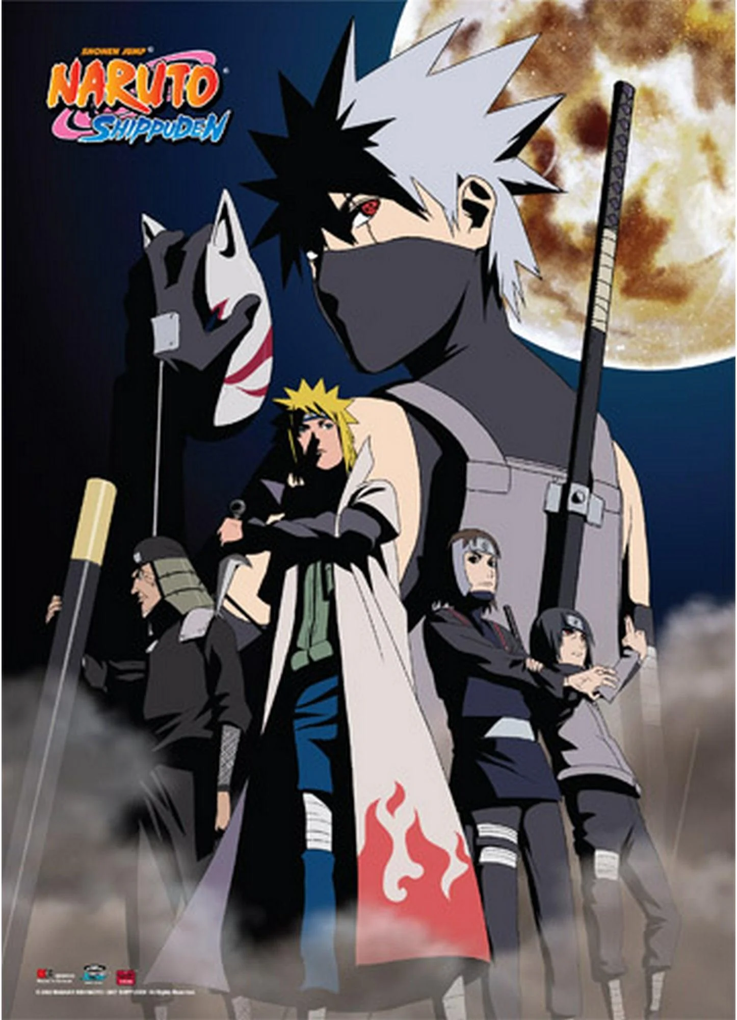 Naruto Shippuden - Anbu Kakashi Hatake Wall Scroll