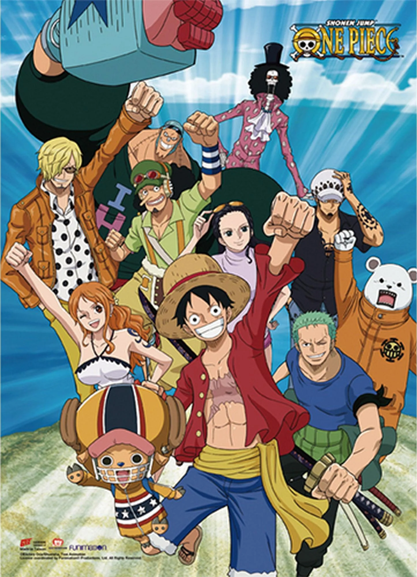 One Piece - 2017 Group 3 Wall Scroll