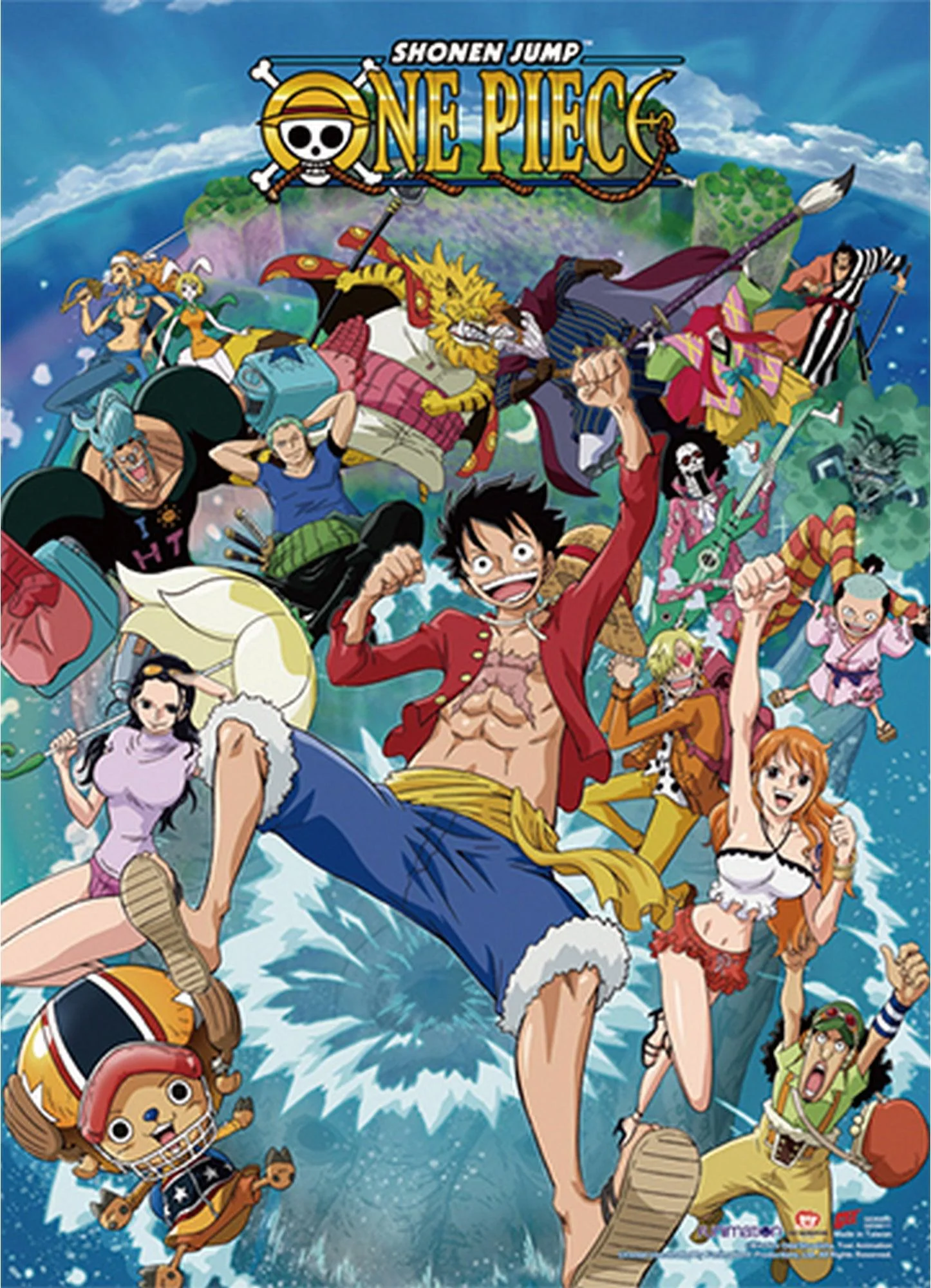One Piece - 2017 Key Art Wall Scroll