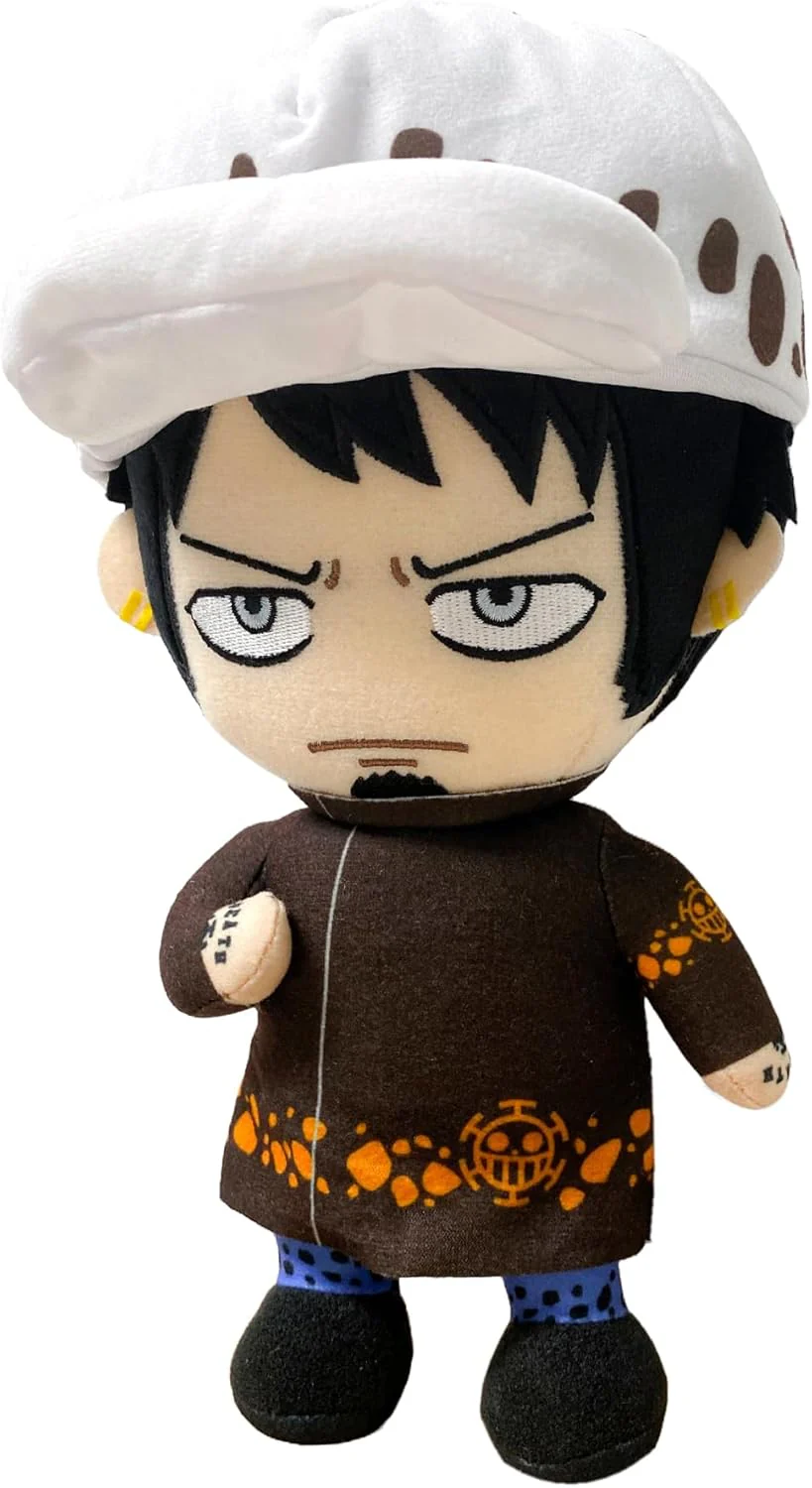 One Piece - Trafalgar D. Water Law (Face Changing) Plush 8" H - Image 3