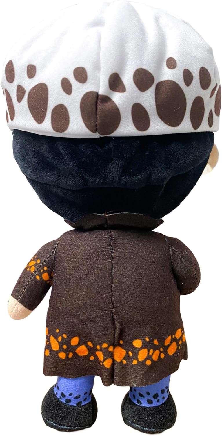 One Piece - Trafalgar D. Water Law (Face Changing) Plush 8" H - Image 4