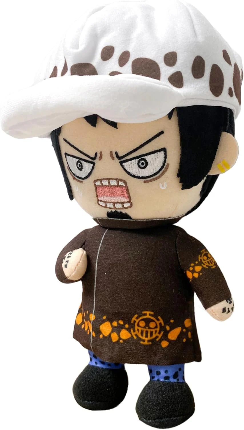 One Piece - Trafalgar D. Water Law (Face Changing) Plush 8" H - Image 6