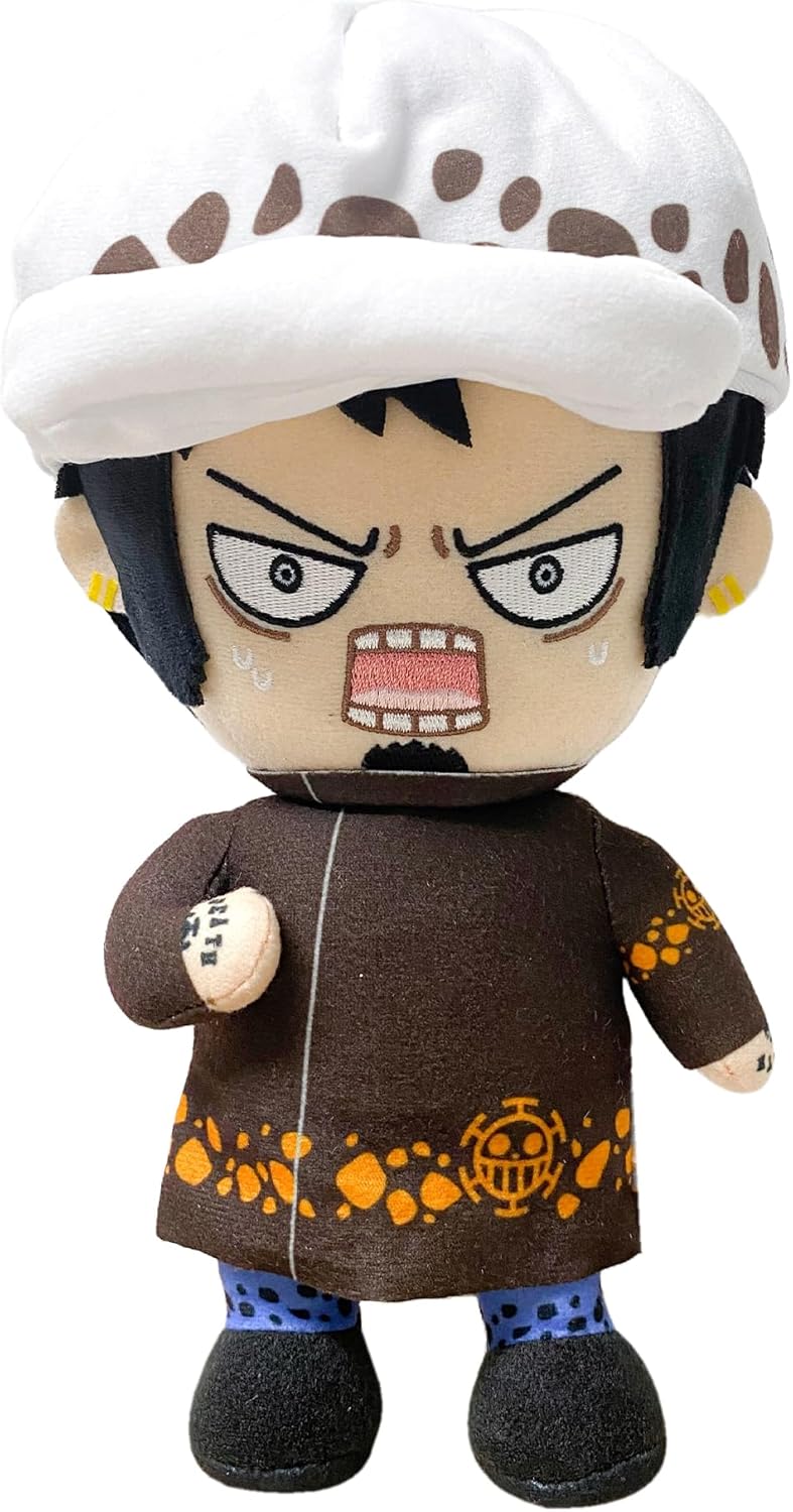 One Piece - Trafalgar D. Water Law (Face Changing) Plush 8" H - Image 7