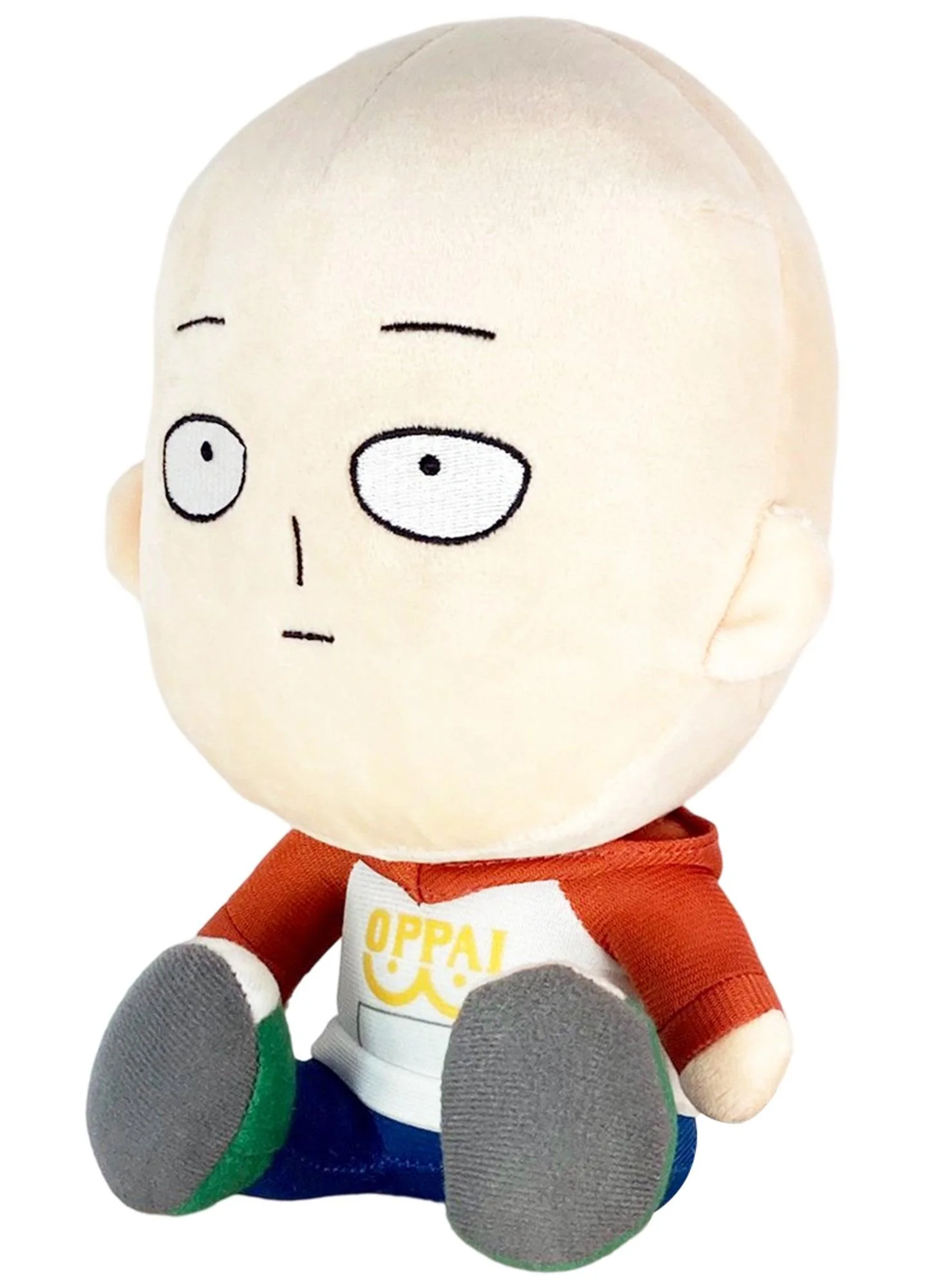 One Punch Man - Saitama "Caped Baldy" Oppai Clothes Plush 7"H - Image 2