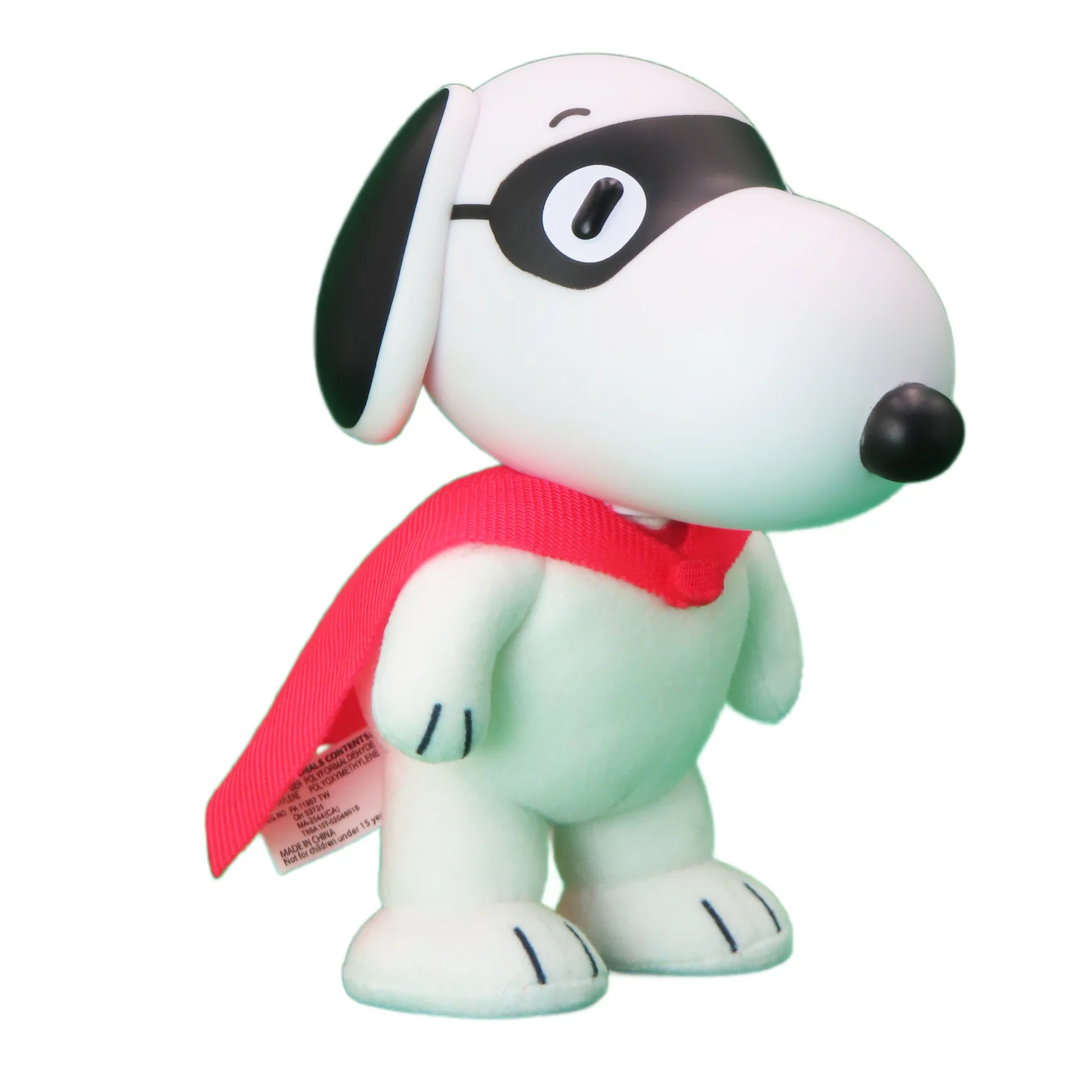 Peanuts - Snoopy (Masked Super) Figurekey Plush 4.5" H - Image 2