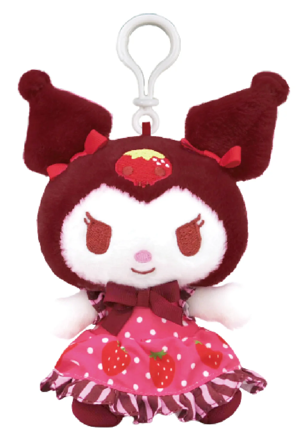 SANRIO - KUROMI MASCOT CLIP ON CHOCOLATE & STRAWBERRY KU